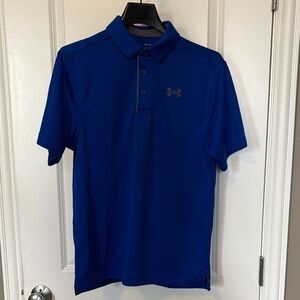 Under Armour Men's Royal Blue Polo
